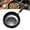 No Lid, variant on Jinswhdre Cast Iron Skillet, 9.4 Inch Pre-Seasoned Uncoated Iron Frying Pan with Lid, Hand-Forged Japanese Design for Gas, Induction, Electric & Oven Use