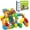 123 Pcs, variant on Electric Train Track Set, Building Toy Train Track, DIY Race Car Track, for Boys and Girls Aged 3 4 5 6 7 8 9 10 Years Old Birthday