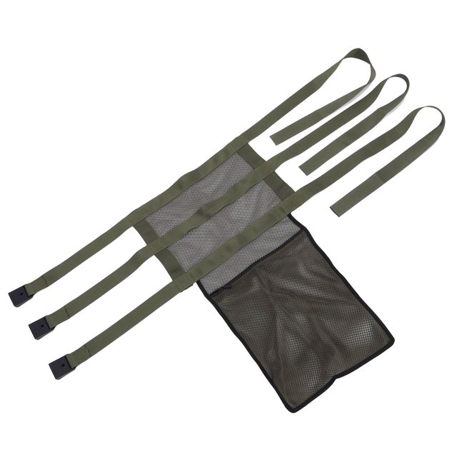 Universal Treestand Seating with Storage Pouch, Adjustable Tree Stand Replacement, Breathable Mesh Fabric, Fits All Ladder Stand, Lightweight, Easy Install and Remove