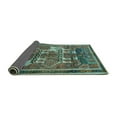 thumbnail image 2 of Ahgly Company Indoor Rectangle Animal Turquoise Blue Traditional Area Rugs, 8' x 10', 2 of 4