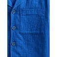 thumbnail image 2 of Wonder Nation Boys' Cotton Gauze Button Front Shirt with Short Sleeves, Sizes 4-18 & Husky, 2 of 3