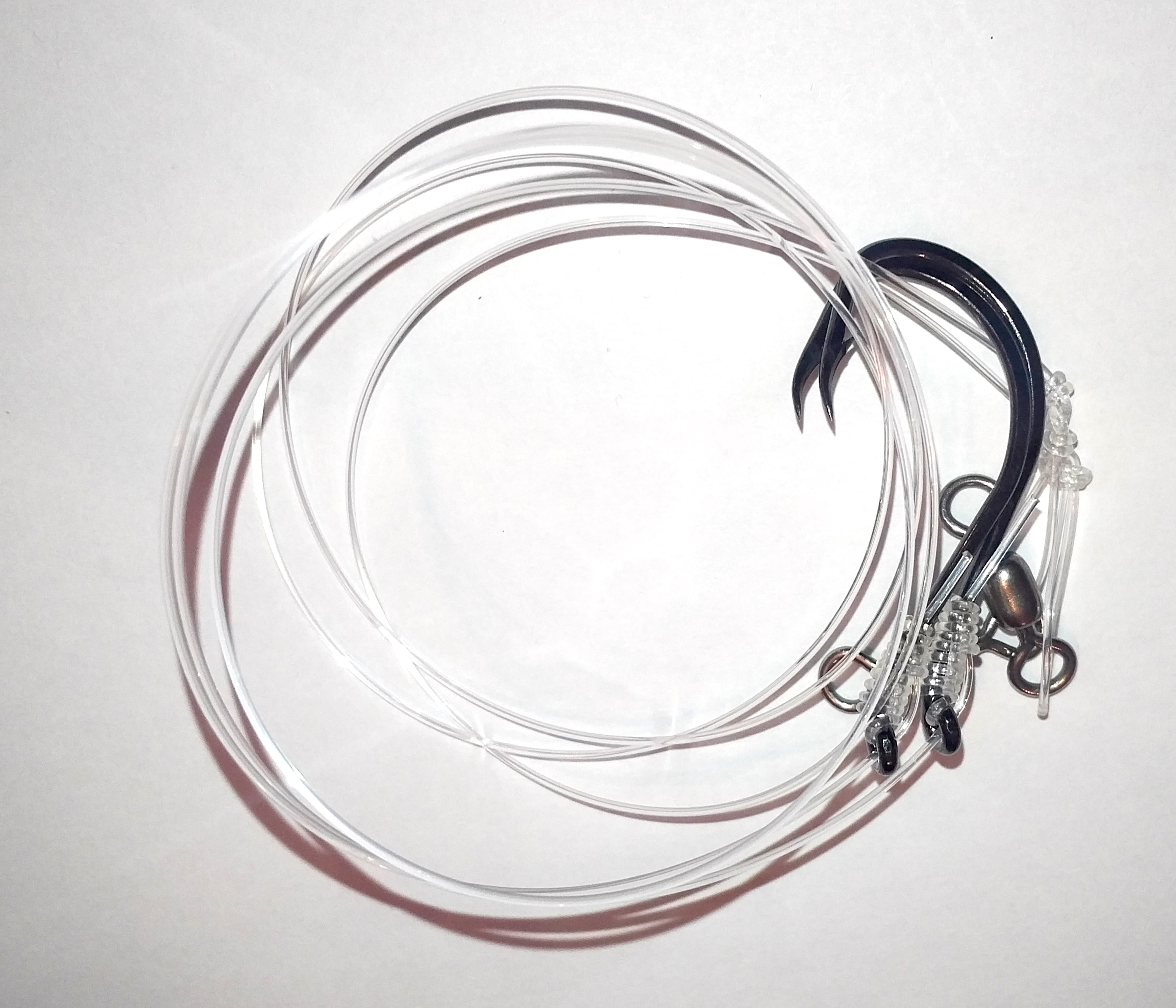 Jiggernaut STR.BASS RIG Jiggernaut Str.Bass Rig Stripped Bass Bottom Hook Rig, 6/0 Hook, 60lb Mono - Pas de poids