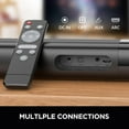 thumbnail image 3 of Assistrust Sound Bar for Smart TV, 80W Soundbar with Bluetooth/ARC/Opt/AUX Connect, Dynamic Volume Boost, 3 Equalizer Modes, 2 in 1 Detachable Soundb, 3 of 8