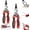 2pcs, variant on Multifunctional Digital Display Wire Stripper Pliers with Voltage Tester, Cable Cutter, Crimping and Wire Twisting Functions for Electrician Repair, Electrical Work and DIY Wiring (1Pcs)