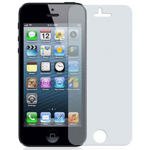 iPhone 5S 5C 5 Anti-Glare Screen Protector Matte Anti-Fingerprint LCD Cover Display Film Guard [Fingerprint Resistant]