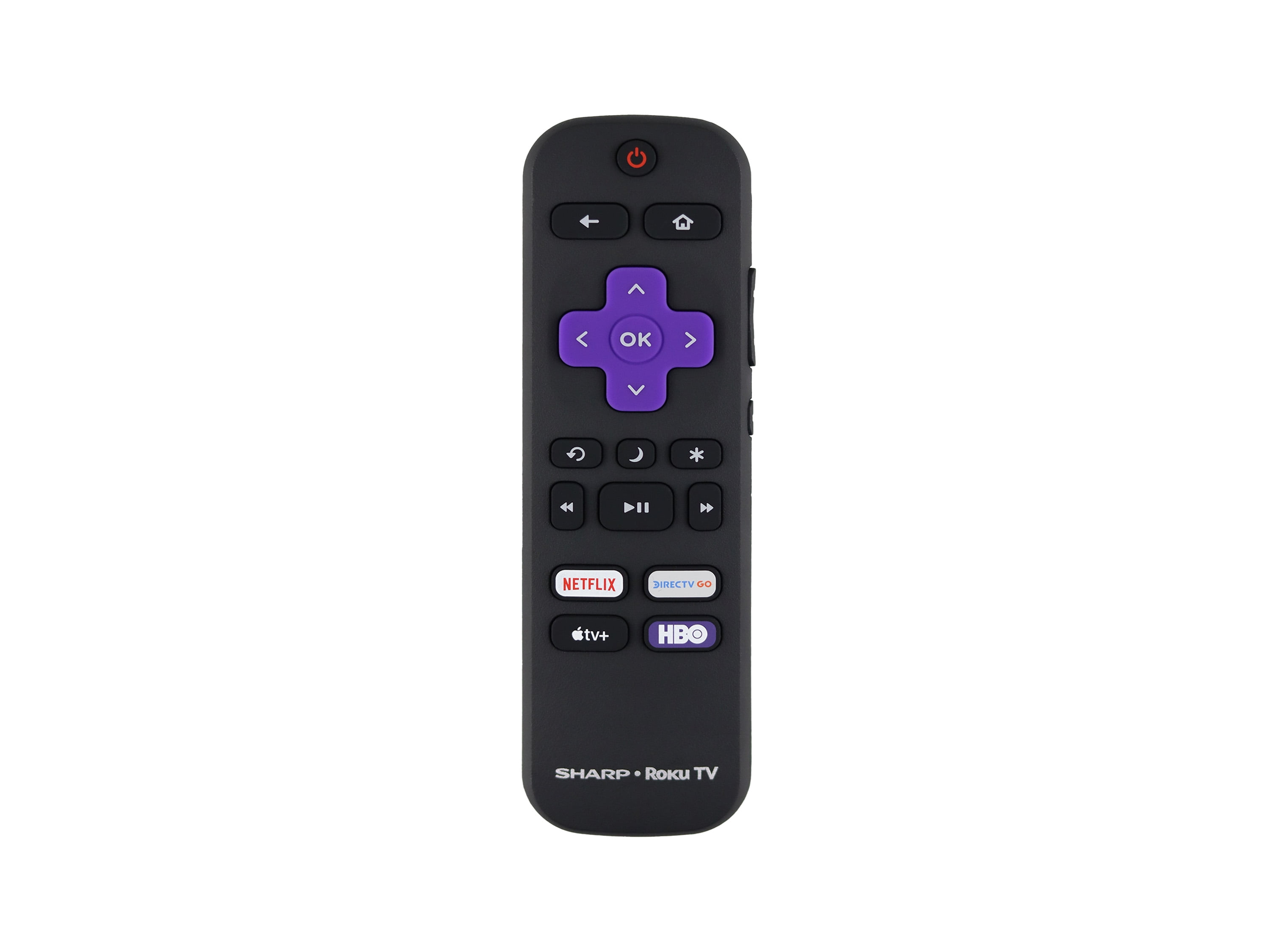 Sharp Roku Smart Remote Control Remoto Compatible con Sharp Roku TV Smart TV | Walmart en línea