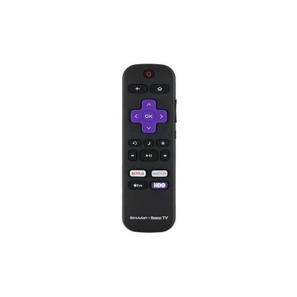 Control Remoto Compatible con Sharp Roku TV Smart TV