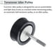 thumbnail image 5 of Polea tensora del cinturón serpentino Unique Bargains para Porsche Cayenne 2008-2010 con arandela de tornillo No.7PP145276/95814527601 Plástico Negro 1 Pcs, 5 of 6