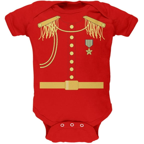 Prince Charming Costume Red Soft Baby One Piece - 12-18 months