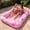 Blushing Pink X-Large, variant on Inflatable Tanning Pool Lounger Float, 85" x 57" Pool Floats Adult with Pillow, 4 in 1 Suntan Tub Raft Floatie,Sunbathing Bed Lounge for Water Blow Up Ball Pit Party Gifts, L-Purple