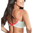 thumbnail image 2 of Panache Tango Essence Underwire Balconette Bra (10961),36H,Aqua/Coral, 2 of 5