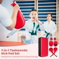 thumbnail image 3 of Juego de almohadillas para patadas de taekwondo 7 en 1 Bottlepic equipo de entrenamiento de boxeo, 3 of 7