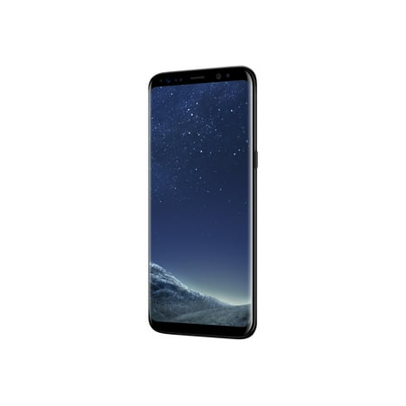Restored Samsung Galaxy S8 - 4G smartphone - RAM 4 GB / 64 GB - microSD slot - OLED display - 5.8" - 2960 x 1440 pixels - rear camera 12 MP - midnight black (Refurbished)