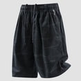thumbnail image 5 of Enjoytime Mens Shorts Casual Printed Elastic Waist Drawstring Stretch Gym Workout Shorts with Zipper Pockets, 5 of 8