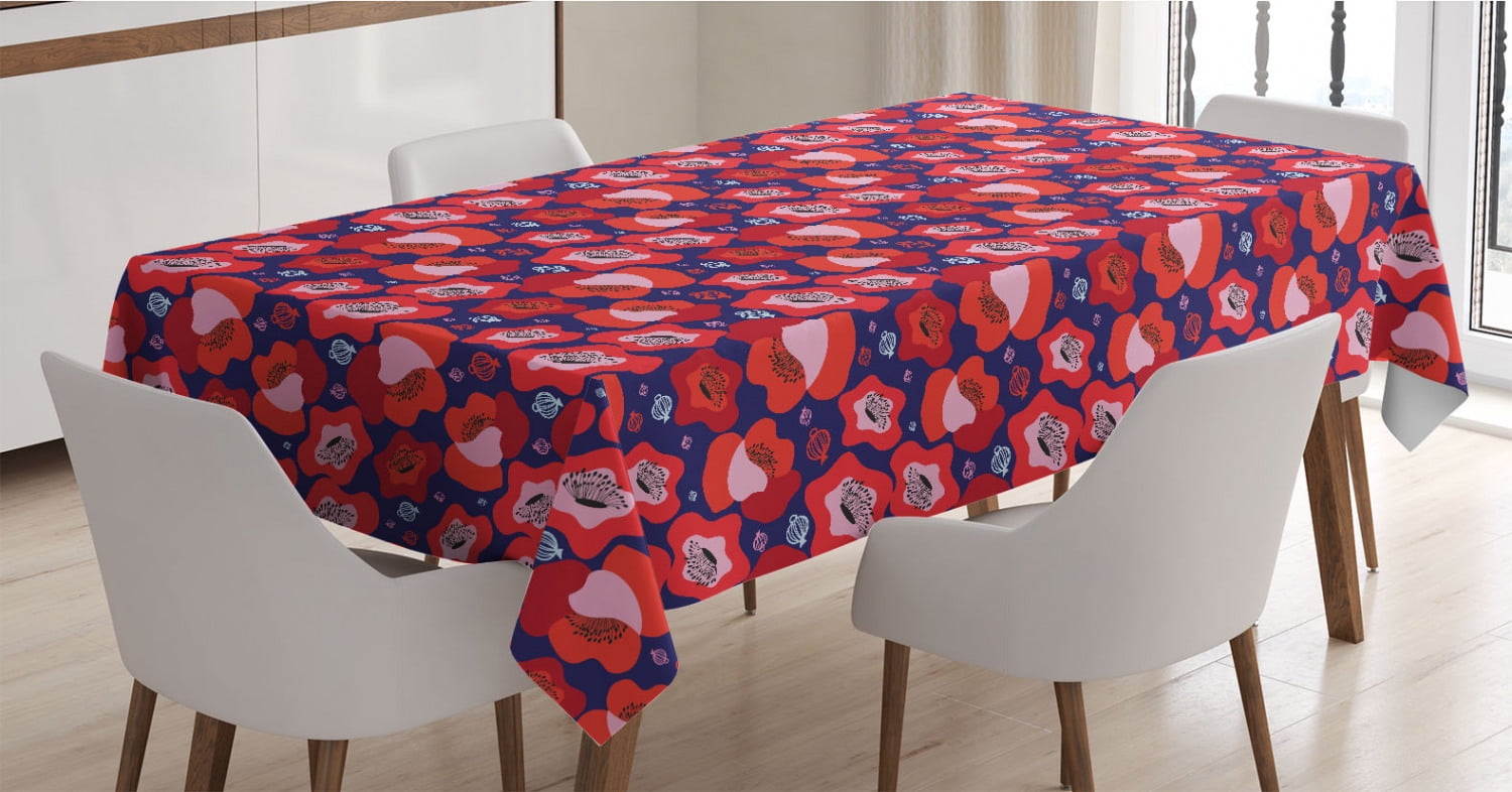 Hearth And Hand Magnolia 70" Round Tablecloths 4th Of July Red white blue 