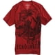thumbnail image 1 of Ecko Unltd. Camiseta gráfica Big Ups Rhino con cuello en V para hombre, roja, mediana, 1 of 1