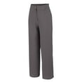 thumbnail image 5 of KALE Women Linen Pants Palazzo Women's Solid Colored Cotton And Button Down Wide Leg Long With Loose Outer Pockets Women Pants Dark Gray, 5 of 9