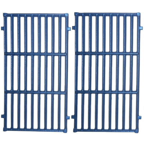 Gas Grill Cast Iron Cooking Grid for Weber, Set of 2, 17 7/16" x 20 1/2", 63832