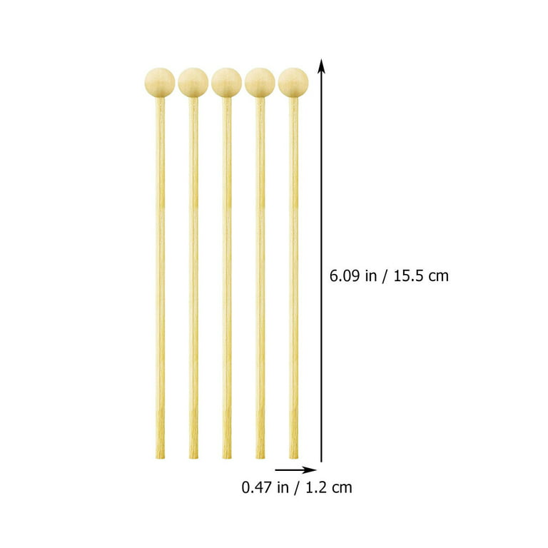 Knorr Prandell Wooden Lollipop Sticks - 100pcs Regular