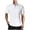 White, variant on ZCFZJW Men's Quick-Dry Active Shirts Short Sleeve Performance for Golf Tennis Daily Casual Collared T-Shirt Lightweight Comfy Pullover Tops Black L