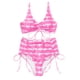 thumbnail image 1 of Traje de baño cómodo para mujer, traje de baño de 2 piezas con parte inferior de bikini teñida anudada, trajes de baño para mujer OAVQHLG3B Store  lin121212, 1 of 4