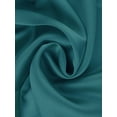 thumbnail image 5 of INSPIRE CHIC Women's Satin Pajama Set Short Sleeve Shirts with Ruffle Shorts Loungewear L Green, 5 of 6