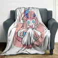 thumbnail image 5 of Pokemon Eevee Sylveon Throw Blanket Cute Flannel for Boys Girls Men Women, 5 of 7