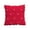 Red, variant on Pink Heart Shaped Faux Wool Pillow Case 17.7 Inch Square With Hidden Zipper Soft Fabric For Home Decor And Comfort Washable