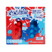 Goblies Throwable Paintball Dual Pack Red/Blue 80 count