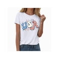 thumbnail image 1 of 4th of July Shirts for Women America Printed Tshirt Patriotic Vintage USA Tee Tops, 1 of 4