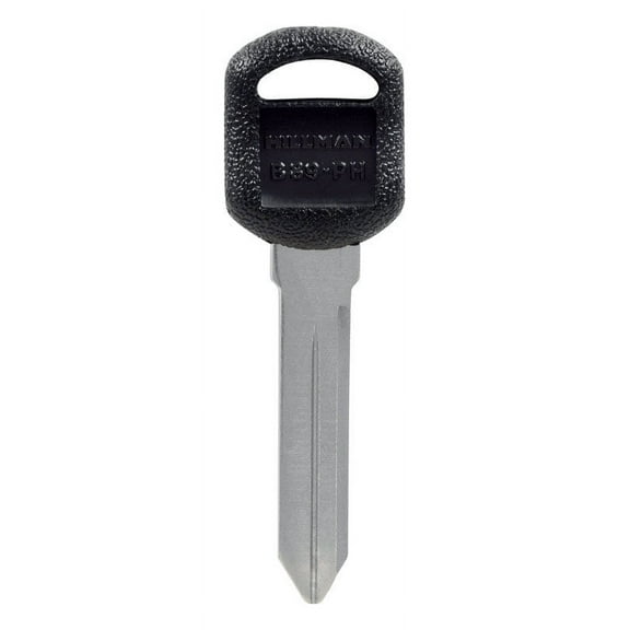 Hillman 5937842 Automotive Blank Double Sided Universal Key for GM - Silver, Pack of 5