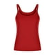 thumbnail image 3 of Tops para adolescentes,Camiseta sin mangas lisa con cuello en U para mujer, camiseta informal de poliéster, ajuste cómodo para uso diario, sopatenor, 3 of 8