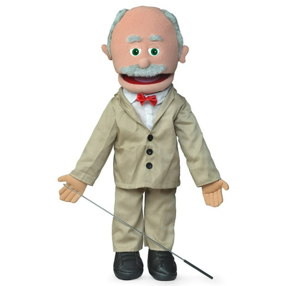 25" Pops, Hispanic Grandfather, Full Body, Ventriloquist Style Puppet