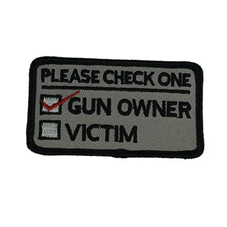 - PLEASE CHECK ONE: GUN OWNER OR VICTIM PATCH - Color - Veteran Owned Business