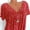 Red, variant on Womens Tops Trendy Lenago Women's Fashion Causal Solid Loose Long Sleeve T-shirt Plus Size Pullover Tops Clothes under $5.00