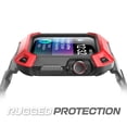 thumbnail image 5 of [Unicorn Beetle Pro] Designed for Watch Series 6/SE/5/4 [40mm], Rugged Protective Case with Strap Bands(Red), 5 of 6