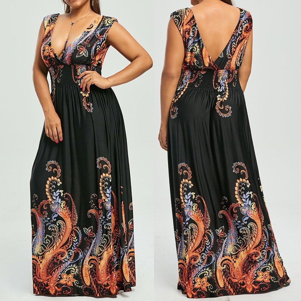 open back dress casual