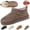 Chocolate, variant on Women's Waterproof Snow Ankle Booties Suede Winter Snow Boots with Faux Fur Lining for Outdoor Mini Boots
