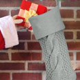 thumbnail image 2 of 18.11 Inch Christmas Stockings Cable Knit Stocking Large Size Christmas Decorations for Fireplace Xmas Tree Holiday Family Friends Gift Exchange Party, 2 of 4