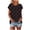 Black, variant on Uner 10$!Summer Plus Size Tops for Womens 2025 Fashion Casual Short Sleeve Round Neck Print Ladies Blouse