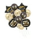 thumbnail image 4 of 12 globos plateados para decoración de fiestas de Nochevieja. Oro, 4 of 7