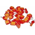 thumbnail image 2 of Orange Reflective Wing Tacks (Pack of 50) Trail Tacks, Glow Tacks, Hiking Markers, Trail Marking Tacks, Mark Trail Reflective Thumb Tacks for Hunting, Orange Tacks with Included LED Keychain Light, 2 of 6