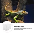 thumbnail image 3 of OULII 1Pc Portable Reptile Terrarium Square Lizard Box for Home Use, 3 of 6