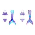 thumbnail image 1 of (2-Pack) Rinsvye Themed Girls Bikini Swimsuit Three Piece Set For Summer Beach And Pool Days, 1 of 8