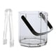 thumbnail image 3 of Cubo de hielo pequeño, cubo para enfriar bebidas, multifuncional transparente con clip para hielo, cubo para vino para bar, boda, fiesta, 3 of 8