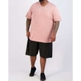 thumbnail image 5 of Real Essentials 3 Pack: Mens Big & Tall V-Neck Short-Sleeve Tech Stretch Dry-Fit T-Shirt (3X Tall-5X Tall), 5 of 6