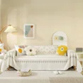 thumbnail image 4 of Funda de sofá de estilo fresco, universal, para uso en las cuatro estaciones, funda de toalla y manta, conjunto todo incluido, cojín para decoración del hogar, 4 of 5