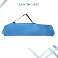 thumbnail image 5 of HAOAN Oxford Cloth Steel Square Outdoor Folding Table Portable Square Folding Utility Table Blue, 5 of 8