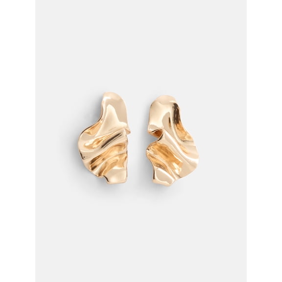 Scoop Women’s Organic Swirl Statement Earrings