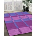 thumbnail image 2 of Ahgly Company Indoor Rectangle Patterned Dark Orchid Purple Area Rugs, 2' x 3', 2 of 6